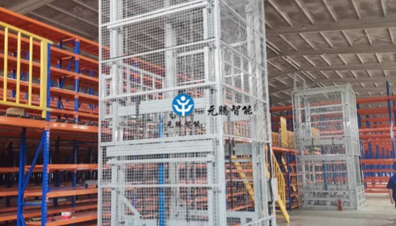 物流仓储中心提升机项目