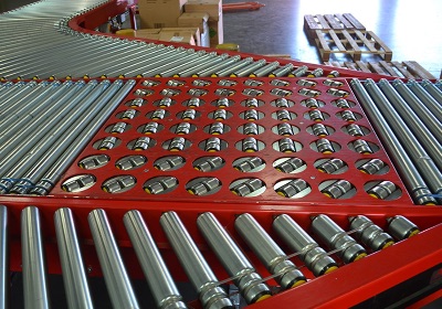 摆轮滚筒输送线