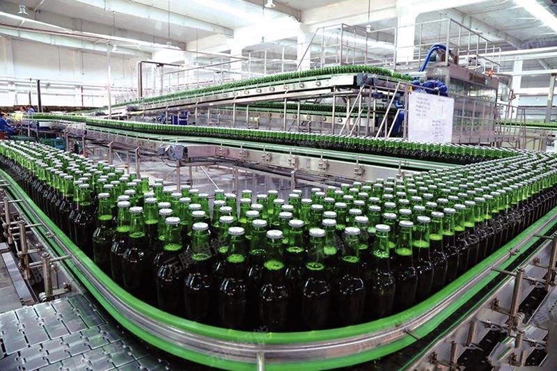 啤酒分拣线